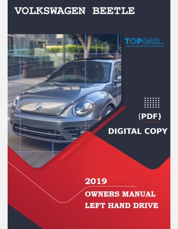 volkswagen beetle 2019 owners manual